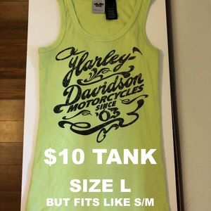 Harley Davidson tank top